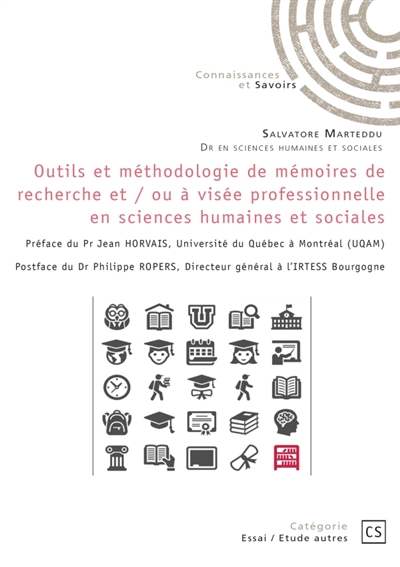 Outils et méthodologie de mémoires de recherche en sciences humaines et sociales