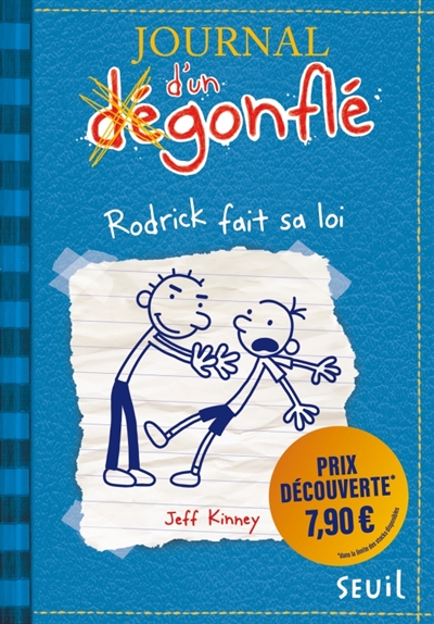 journal d'un dégonflé. vol. 2. rodrick fait sa loi