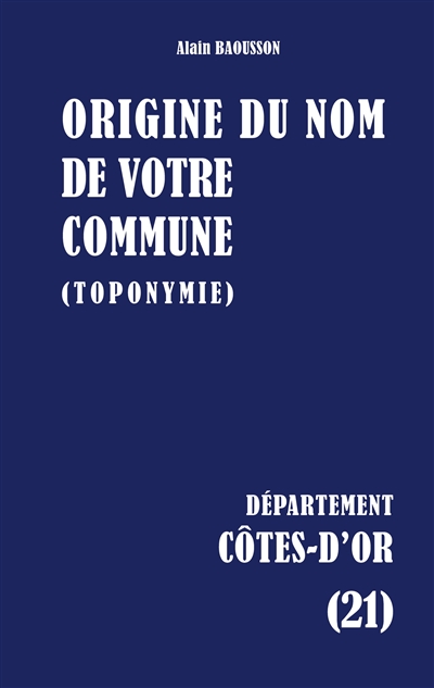 Origine du nom de votre...