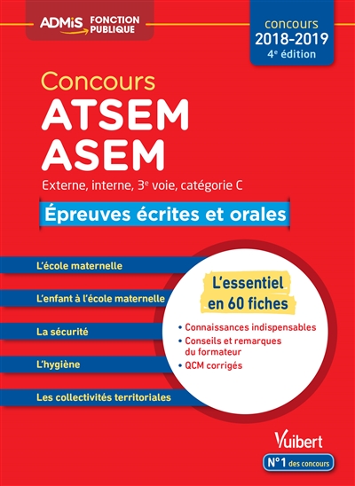Concours ATSEM, ASEM,...