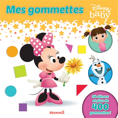 Disney baby : 24 décors et plus de 400 gommettes ! : Minnie