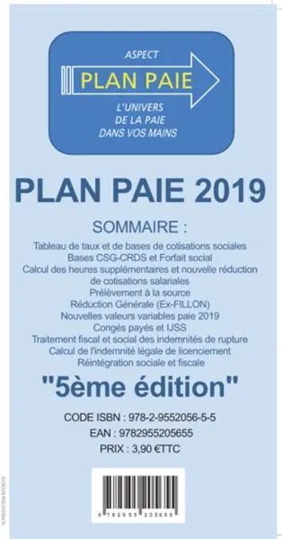 Plan paie 2019 : l'univers de la paie dans vos mains