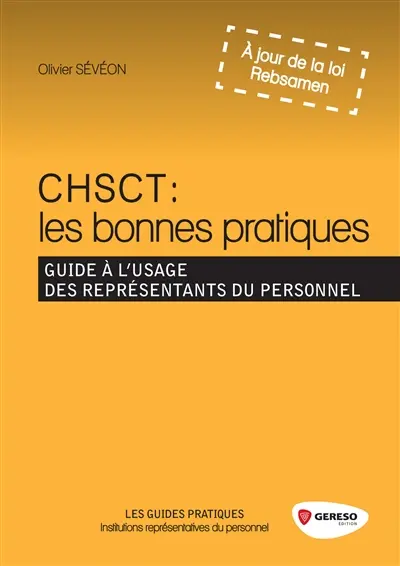 CHSCT, les bonnes pratiques : guide à l'usage des représentants du personnel
