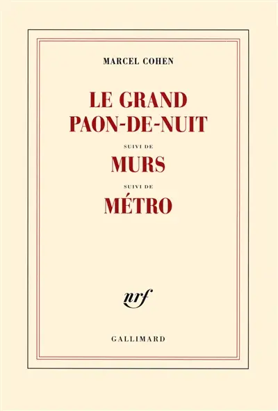 Le grand paon-de-nuit. Murs. Métro