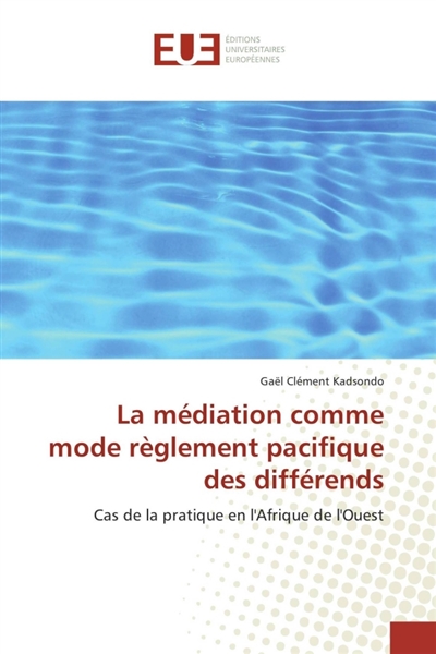 La médiation comme mode...