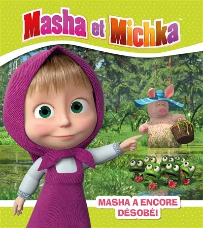 Masha et Michka. Masha a encore désobéi