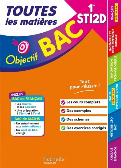 Toutes les matières 1re STI2D