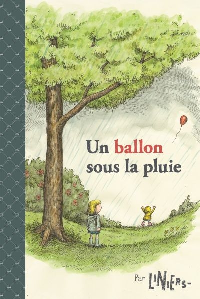 Un ballon sous la pluie