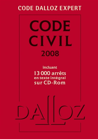 Code civil 2008