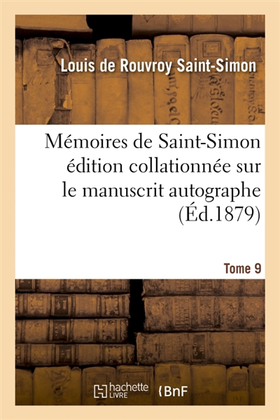 Mémoires de Saint-Simon...