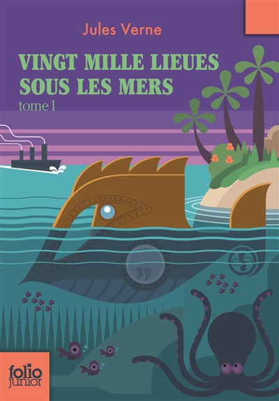 Vingt mille lieues sous les mers. Vol. 1. Tour du monde sous-marin