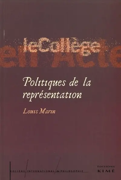 Politiques de la représentation