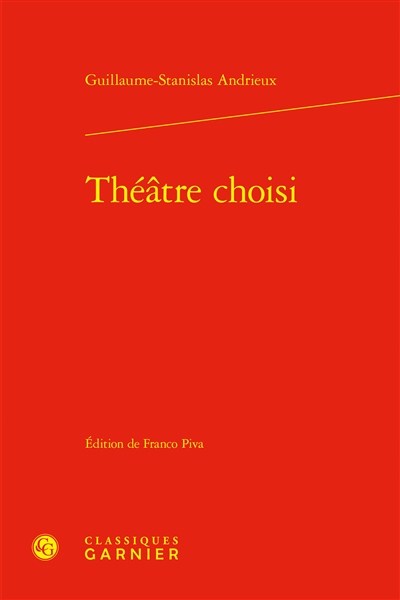 Théâtre choisi