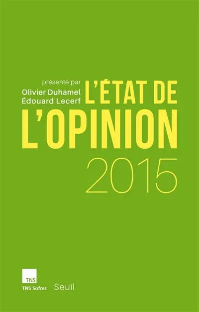 L'état de l'opinion : 2015