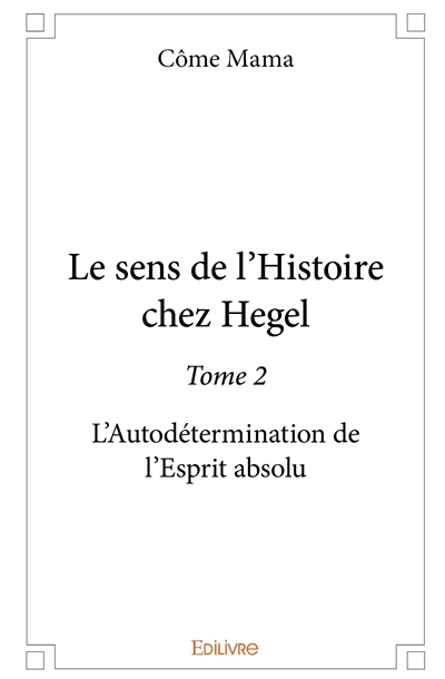 Le sens de l'histoire chez...