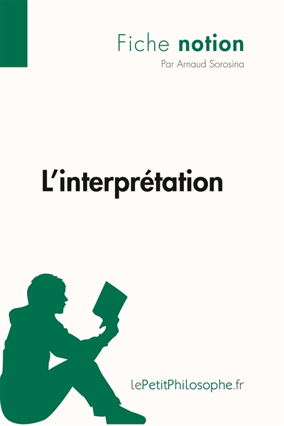 L'interprétation (Fiche...