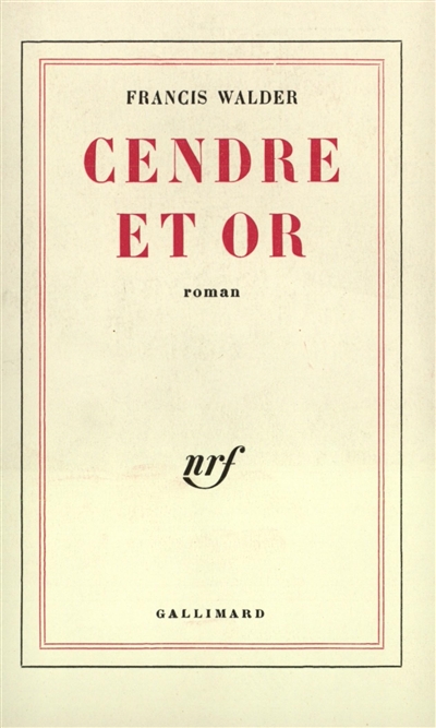 Cendre et or