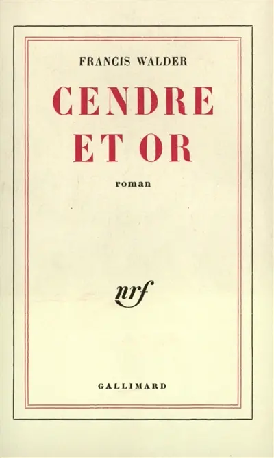 Cendre et or