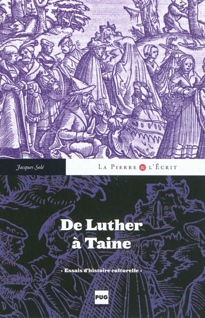 De Luther à Taine : essais d'histoire culturelle