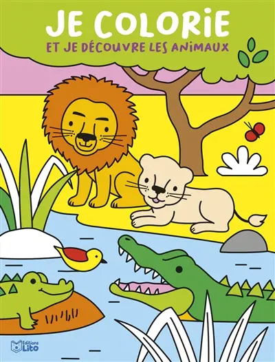 Je colorie et je découvre les animaux