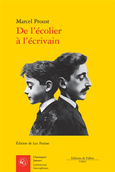 De l'écolier à l'écrivain :...