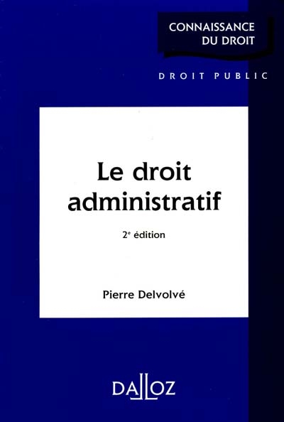 Le droit administratif