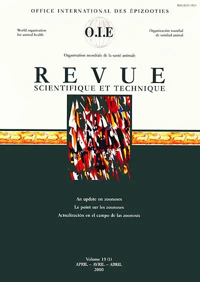 Revue scientifique et technique, n° 1 (2000). Le point sur les zoonoses. An update on zoonoses. Actualizacion en el campo de las zoonosis