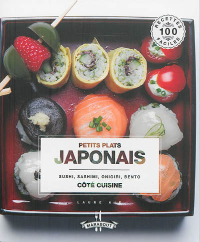 Petits plats japonais : sushi, sashimi, onigiri, bento