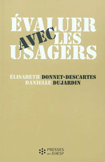 Evaluer avec les usagers