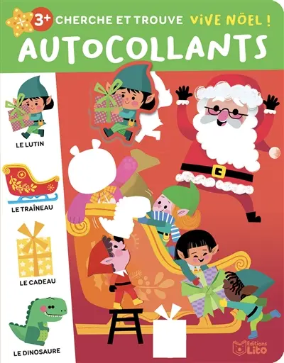 Vive Noël ! : autocollants