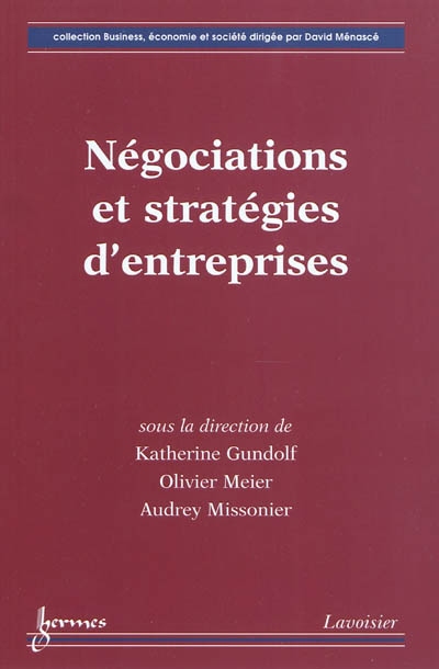 Négociations et stratégies d'entreprises