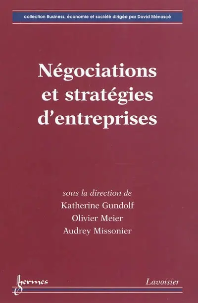 Négociations et stratégies d'entreprises