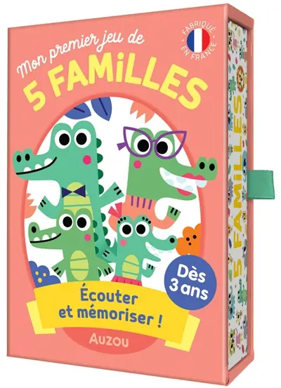Mon premier jeu de 5 familles : écouter et mémoriser !