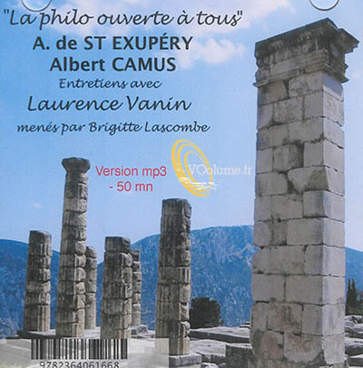 A. de Saint-Exupéry, Albert Camus