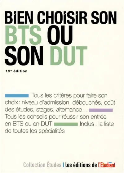 Bien choisir son BTS ou son DUT