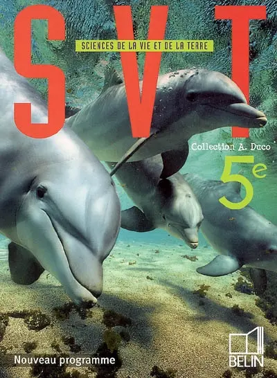 Sciences de la vie et de la Terre 5e : nouveau programme
