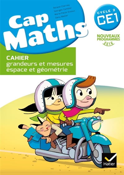 Cap maths CE1 : cahier :...