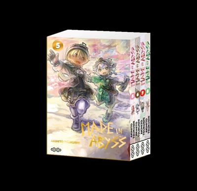 Pack or : Made in abyss T05 à T08