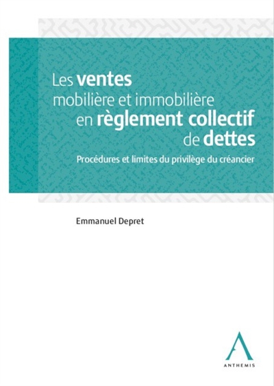 les ventes mobilière et immobilière en règlement collectif de dettes