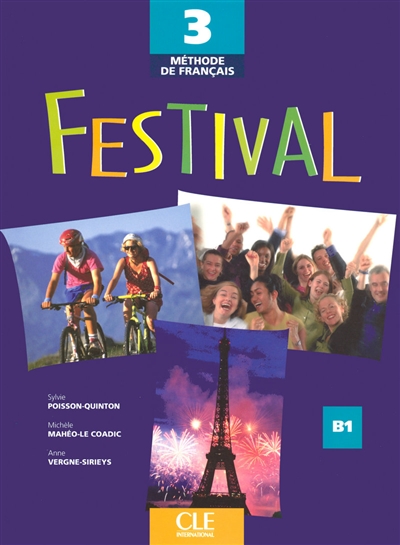Festival 3, B1 : méthode de français