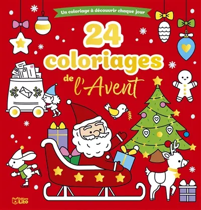 24 coloriages de l'Avent : un coloriage à découvrir chaque jour