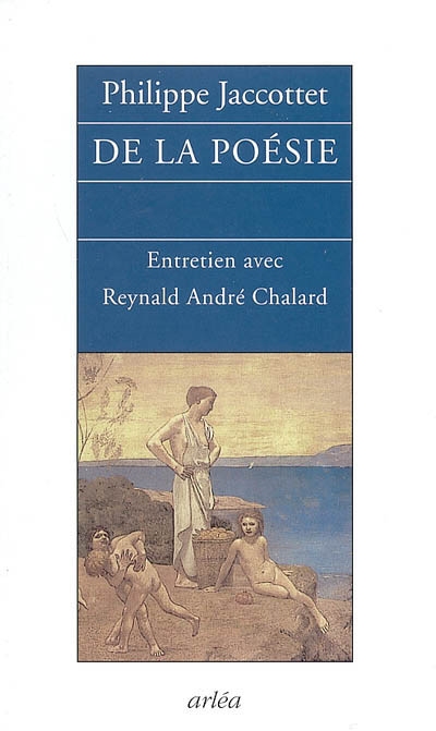 De la poésie : entretien avec Reynald André Chalard