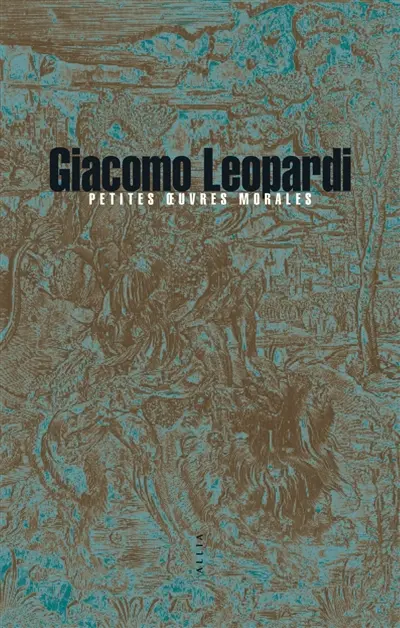 Petites oeuvres morales. Huit petites oeuvres morales inédites