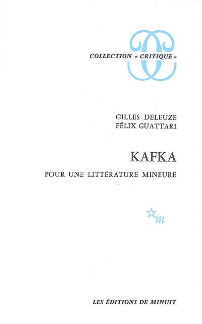 Kafka, pour une littérature mineure