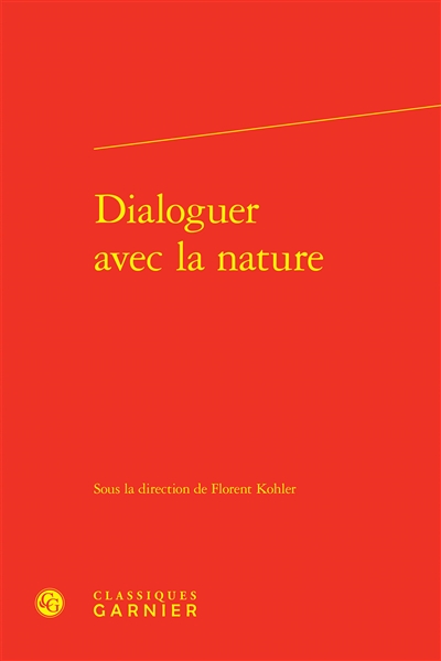 Dialoguer avec la nature