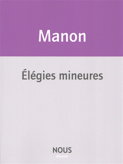 Elégies mineures