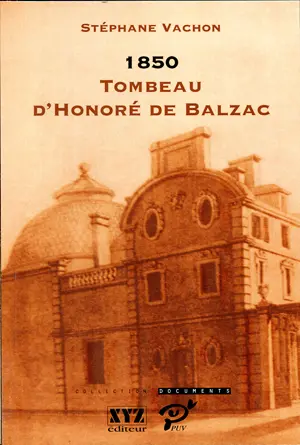 1850, tombeau d'Honoré de Balzac