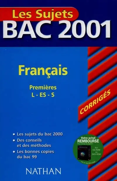 Français, premières L, ES, S