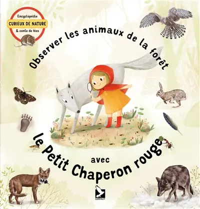 Observer les animaux de la forêt avec le Petit Chaperon rouge