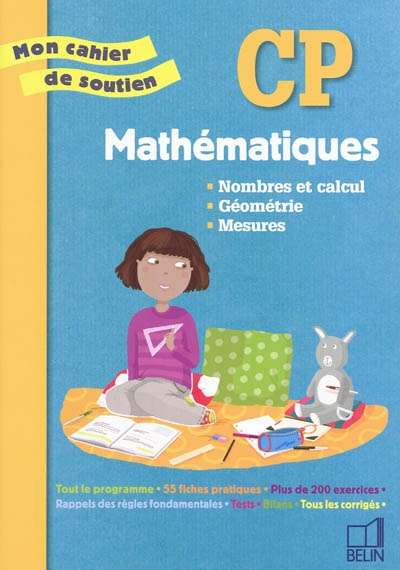 Mathématiques, CP : nombres et calcul, géométrie, mesures